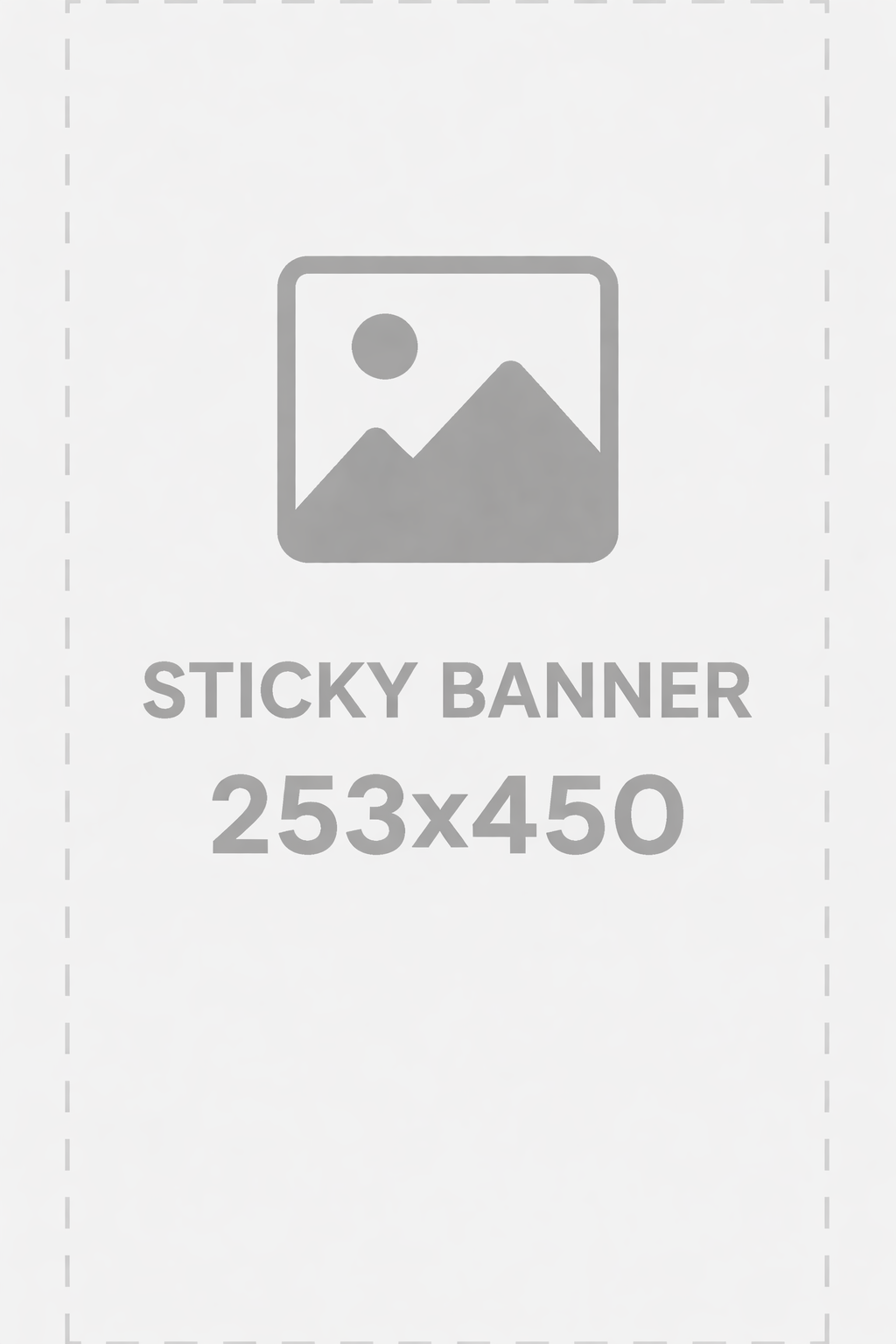 sticky banner
